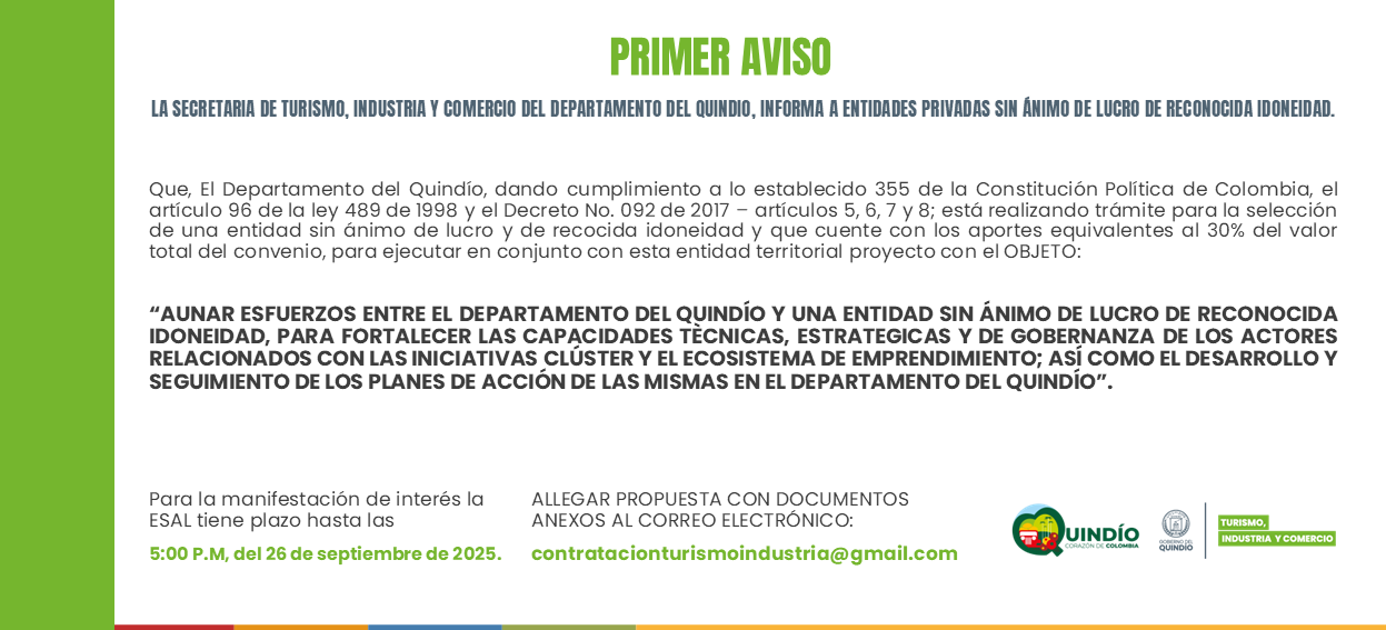 PRIMER AVISO PEQUEÑO ALEXANDER VON HUMBOLDT 2025