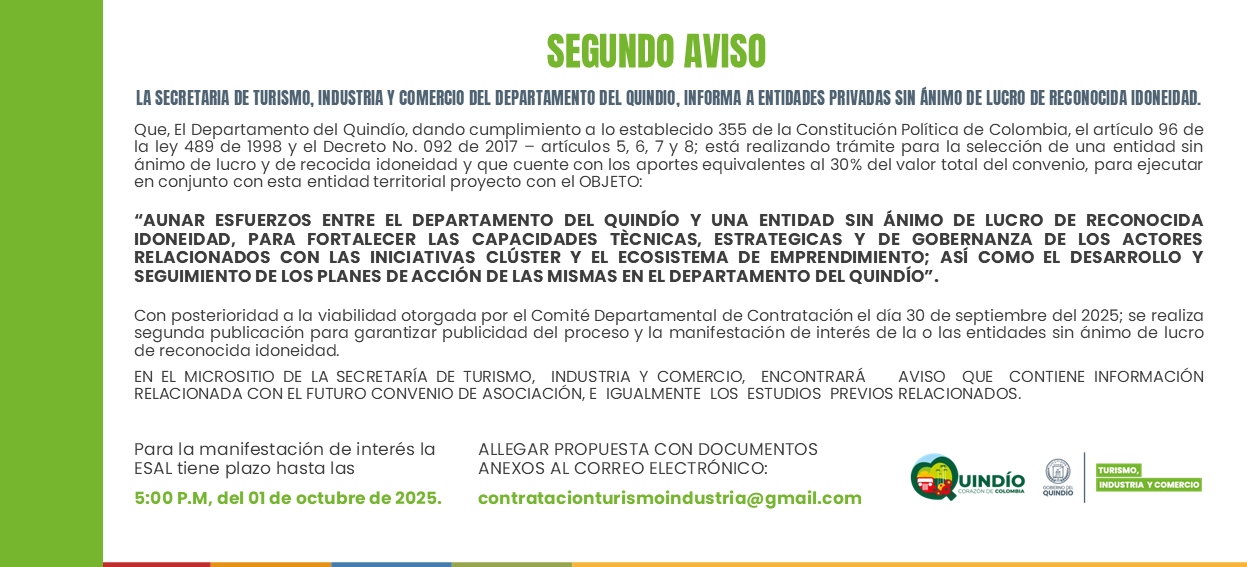 SEGUNDO AVISO PEQUEÑO ALEXANDER VON HUMBOLDT 2025