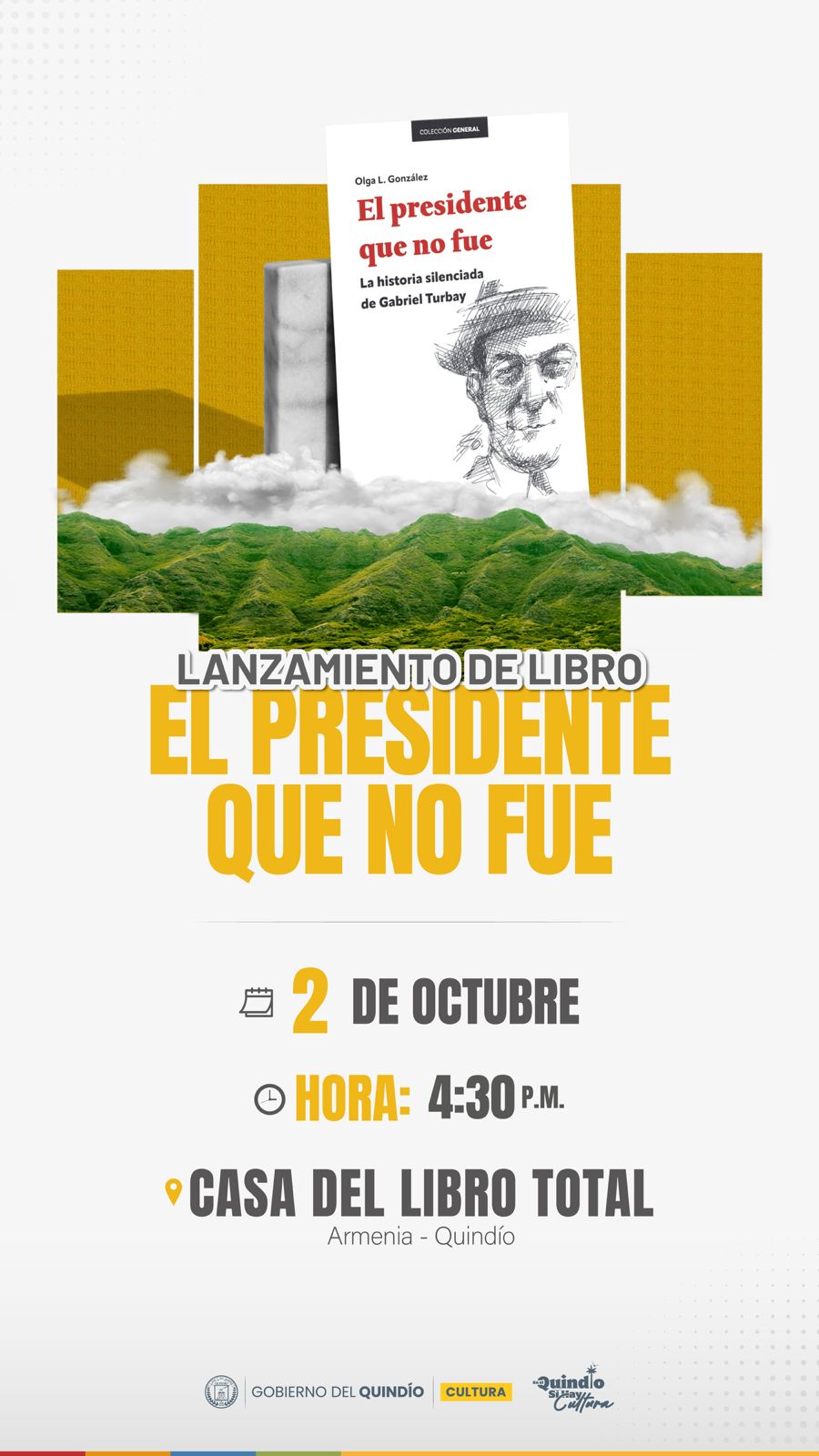 LANZAMIENTO LIBRO EL PRESIDENTE QUE NO FUE