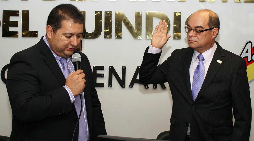 Gobierno departamental acompañó a Humberto Turriago en su posesión como diputado del departamento del Quindío
