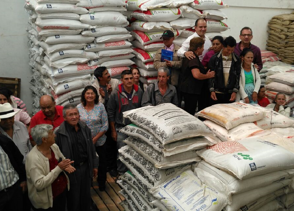 Proyecto productivo de café del gobierno nacional beneficiará a 43 familias caficultoras de Filandia