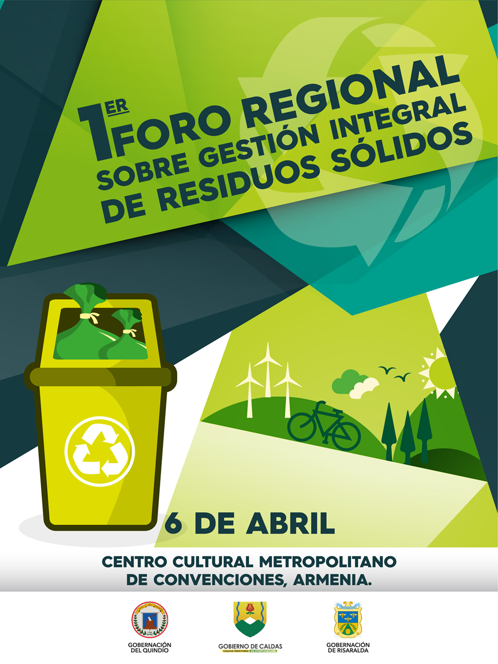 Gobernación del Quindío realiza foro regional sobre Gestión Integral de Residuos Sólidos