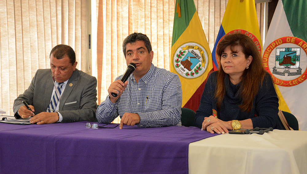Padre Carlos Eduardo Osorio Buriticá ratifica su compromiso con las víctimas del conflicto que residen en el Quindío