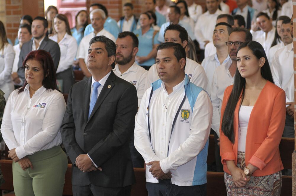 Gobernador del Quindío Padre Carlos Eduardo Osorio Buriticá inició semana de gobernanza en Quimbaya Ciudad Luz