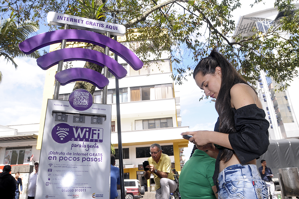 Desde hoy el Quindío cuenta con 10 nuevas Zonas Wifi gratuitas