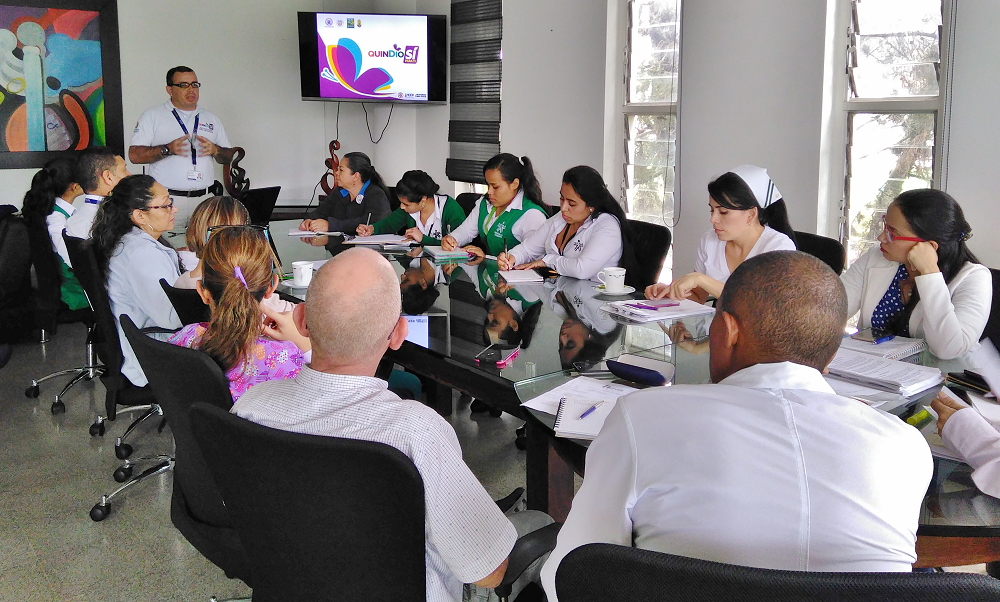 Gobernación socializó la Estrategia Departamental de Respuesta a Emergencias a funcionarios del hospital San Juan de Dios