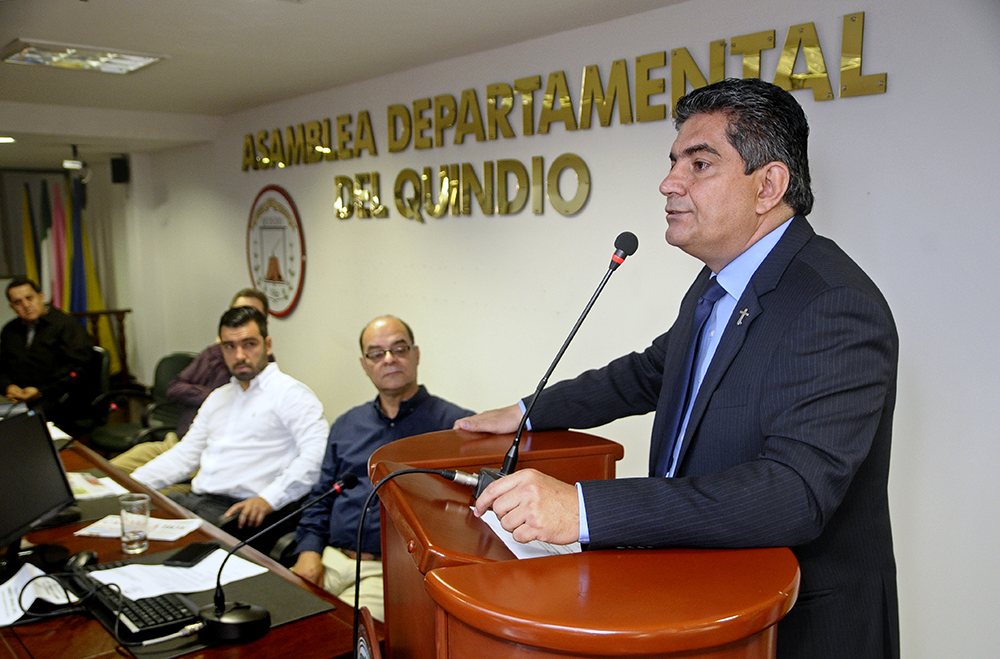 Gobernador del Quindío instaló en la Honorable Asamblea Departamental el segundo periodo de sesiones extraordinarias de 2017