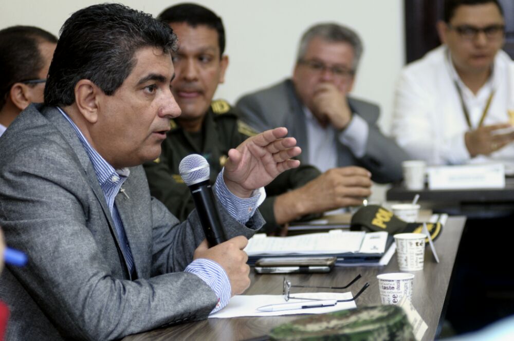 Gobernador del Quindío liderará hoy Consejo Extraordinario de Seguridad en Calarcá