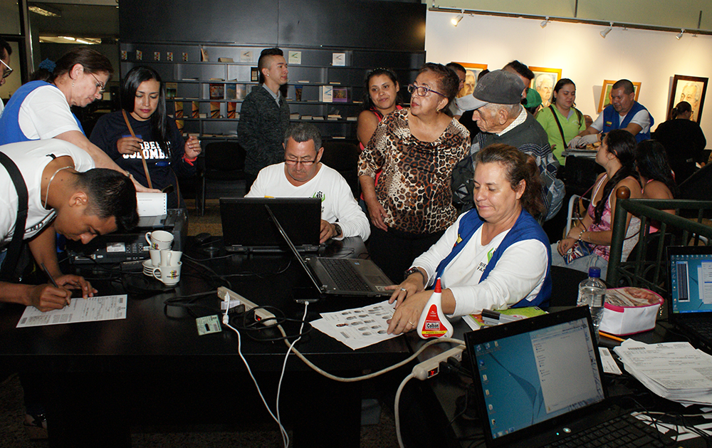Con total éxito se cumplió la primera Jornada Binacional de Cedulación e Identificación para la Comunidad Ecuatoriana en el Quindío