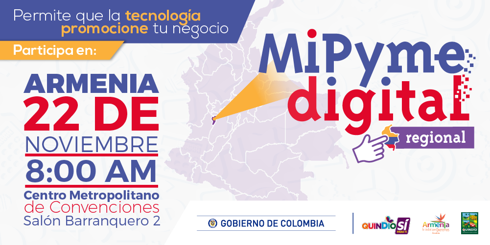 Gobierno departamental y MinTIC realizarán taller MiPyme Digital Regional