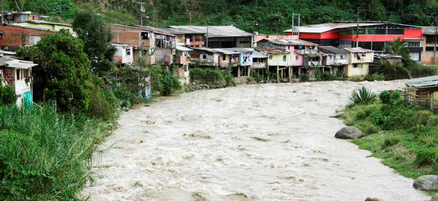 IDEAM emitió alertas Roja y Amarilla en algunos municipios del Quindío por el aumento de caudales en fuentes hídricas