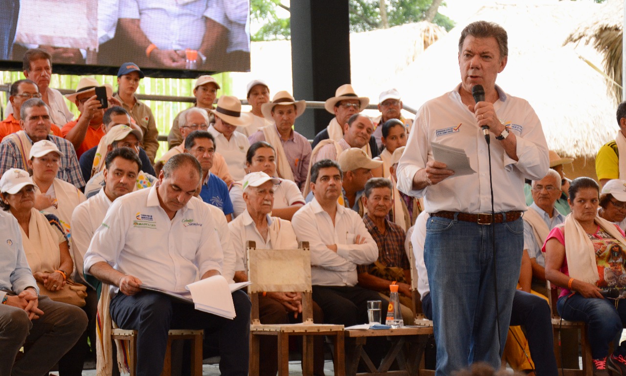 Gobierno departamental se prepara para recibir al presidente Juan Manuel Santos el próximo 28 de octubre