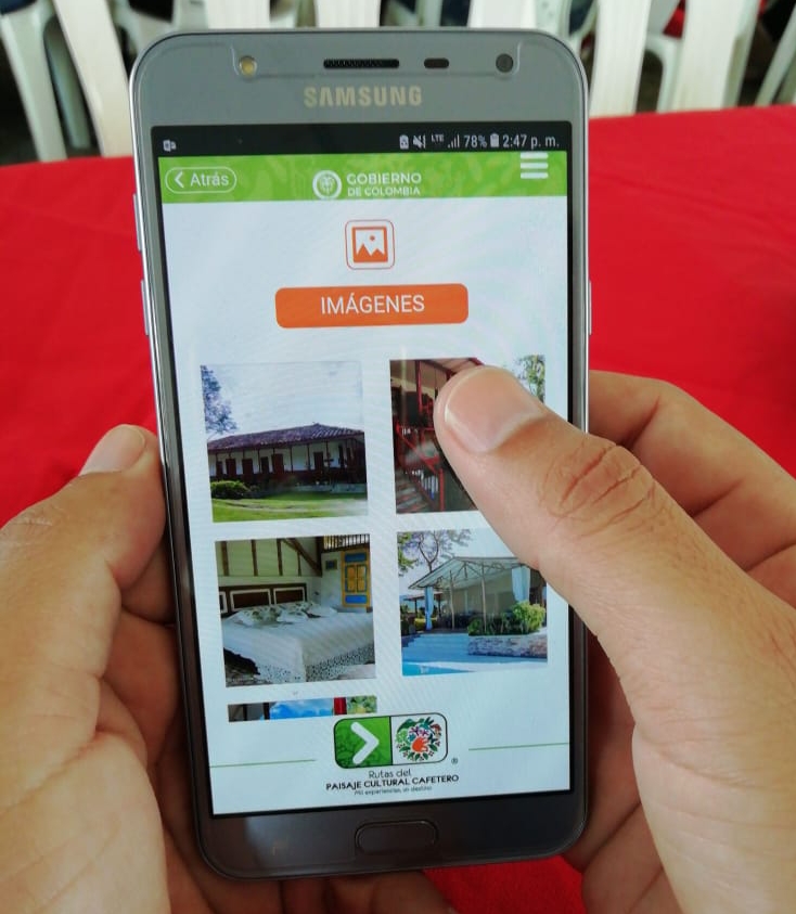 Se lanzo la aplicacion de Rutas del Paisaje Cultural Cafetero y ya se encuentra disponible en las plataformas para celulares con sistemas iOS y Android
