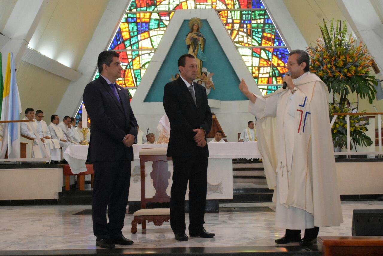 Administrador Diocesano de Armenia invitó a gobernador y alcalde a trabajar unidos por el desarrollo de la ciudad
